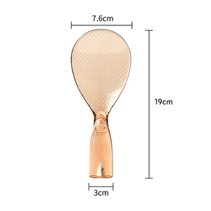 Trong suốt dày dày chịu nhiệt hộ gia đình thêm dày muỗng gạo dễ thương quái vật nhỏ đứng muỗng gạo - Product Image 5