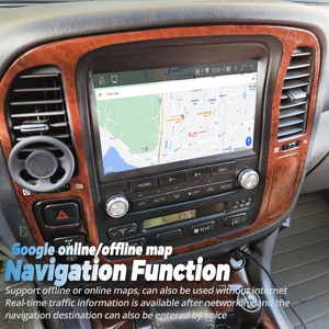 QLED 1920*720 8G + 256G Radio Multimedia para coche para <span class=keywords><strong>Toyota</strong></span> Land Cruiser LC100 <span class=keywords><strong>Lexus</strong></span> <span class=keywords><strong>LX</strong></span> 470 1998-2002 estéreo CarPlay Autoradio GPS 4G - Product Image 4