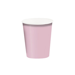 Vasos de papel de 200 ml (6 oz), cuarzo rosa, 20 unidades/paquete - Product Image 1