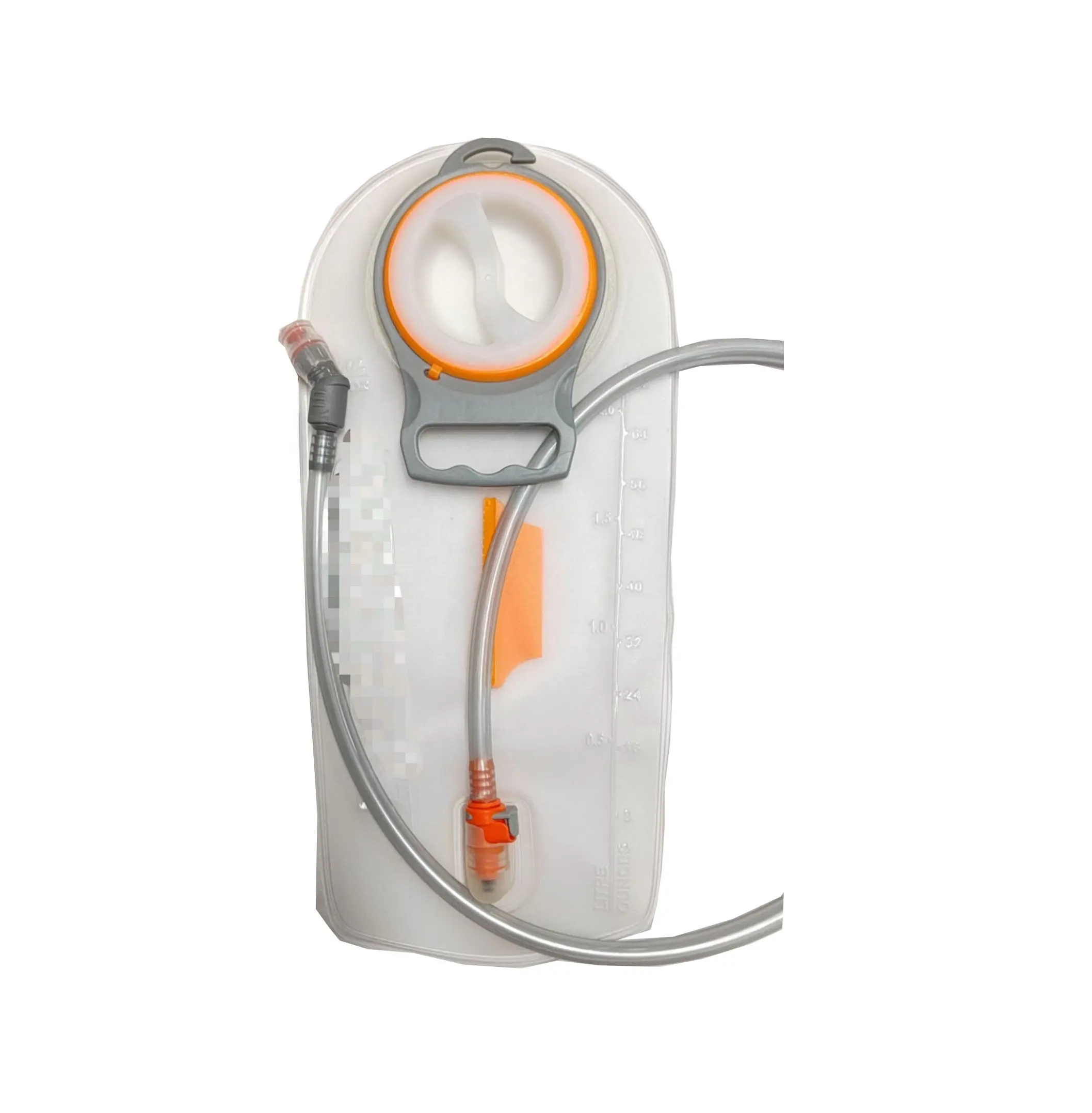 2022 popular style TPU 2.0 hydration bladder,orange and white color water bladder