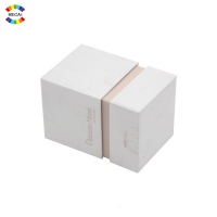 Boîte en papier personnalisée de luxe pour parfum homme et femme, emballage cosmétique, boîte à couvercle et base 2 pièces