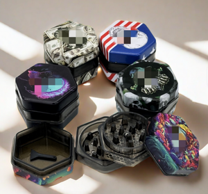 Molino de Tabaco Hexagonal Manual Moderno de Plástico CANNA CNPG0027 2026 - Product Image 3