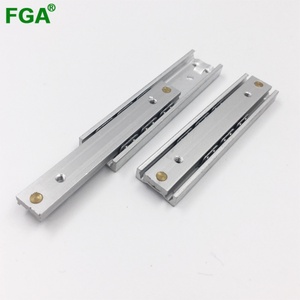 16mm Width Two-section Aluminum Alloy <b>Drawer</b> <b>Slide</b> - Product Image 4