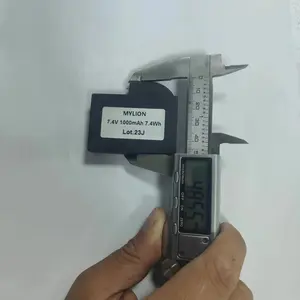 Mylion OEM 7.4v 1000mah 523450-2S lipo 배터리 7.4Wh 리튬 폴리머 배터리 팩 DC 잭 가열 양말과 장갑
