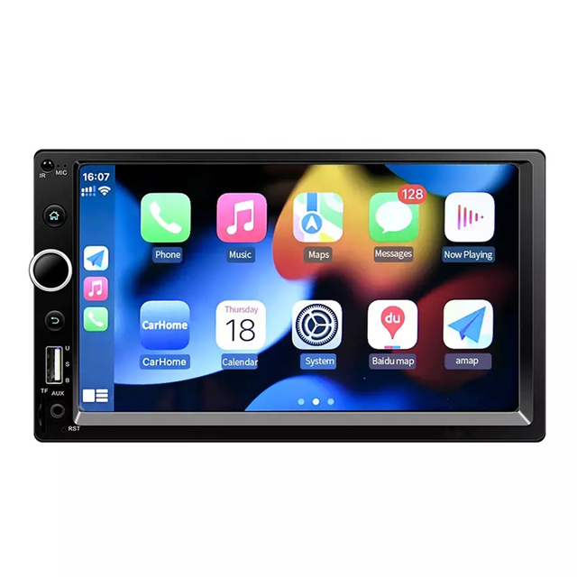2Din 7" Car Radio Carplay Autoradio BT RGB FM USB AUX Stereo Mirror Link IOS & Android Audio Car Mp5 Player