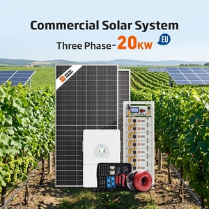 Kit de Batería e Inversor Híbrido para Sistema Fotovoltaico Trifásico de 20kW 40kWh para Energía Sostenible y Ahorro de Costos - Product Image 1