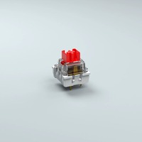 Lot de 5 interrupteurs de clavier mécaniques linéaires (TTC) BTRE de couleur bleutée personnalisables, 5VDC, marche/arrêt, montage SMD/DIP sur PCB