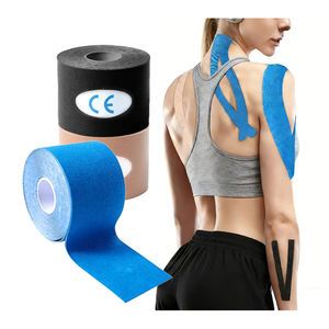 Roll Tape Kinesiologi Olahraga Grosir dengan Perekat Tahan Keringat, Memberikan Dukungan Otot & Meningkatkan Performa Atletik - Product Image 1