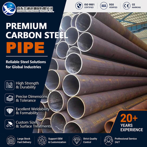 ท่อเหล็กคาร์บอนเคลือบ 3PE A106 Gr.B A53 Gr.B ขนาด 273 มม. Sch10 ความแม่นยำสูง EN 10216-1 สำหรับงานฐานรากแบบเสาเข็ม - Product Image 1