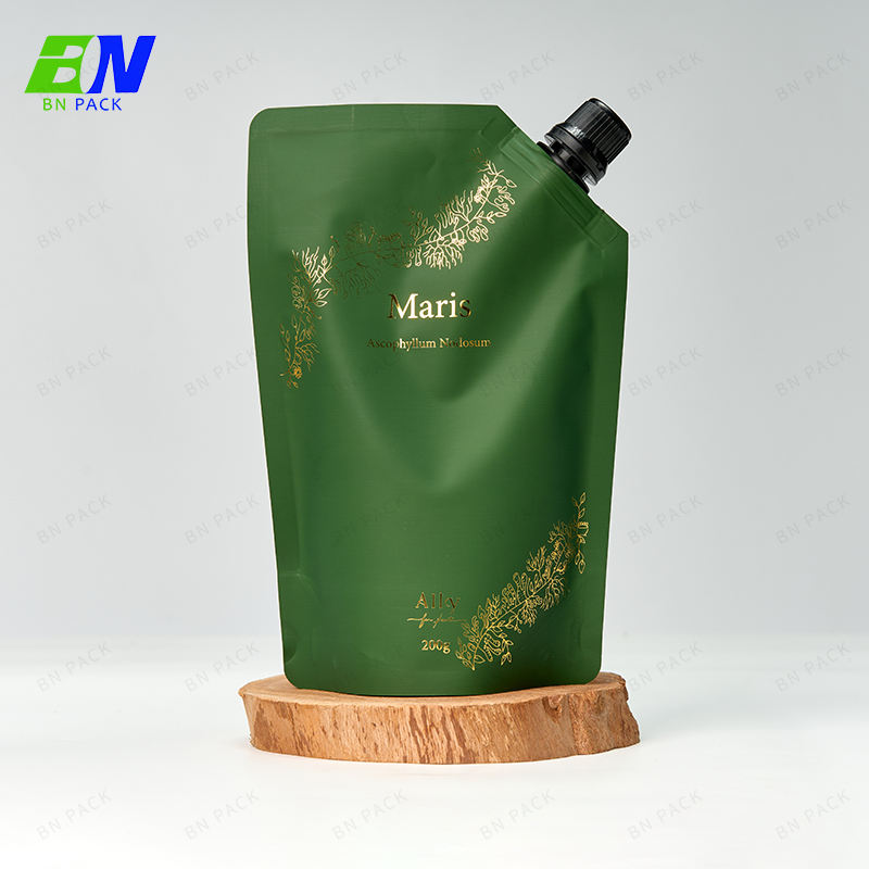 Plastic Spout Bag for Laundry Gel,Custom Digital Printing,Stand up ...