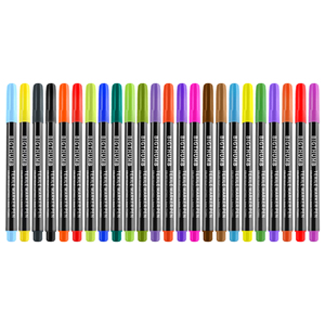 <span class=keywords><strong>Marqueur</strong></span> permanent pour tissu, <span class=keywords><strong>indélébile</strong></span> et non lavable, pour la marquage des vêtements, des t-shirts, des chaussures, le graffiti DIY - Product Image 3