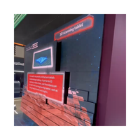 MDS 3D P1.9 Kinetic LED Matrix Screen Vivid Clear Indoor Creative LED Display Text Software Control Digital Signage Animations