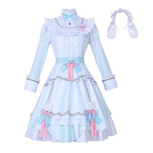 Costume de cosplay Emu <span class=keywords><strong>Otori</strong></span> de l'anime Project Sekai, robe lolita Emu Ootori pour femmes, masque de mascarade, GAHC-015 - Product Image 5