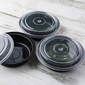Hot Sale Plastic Containers Small Plastic Food Containers Microwave Safe Pp Plastic 3 Compartment 500Ml Food - Product Image 1