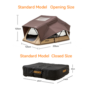 ADA OVERLAND Proveedor Chino Nueva Carpa de Techo Súper Ligera y Suave para Coche 4x4 Todoterreno de Montaje Rápido con Diseño sin Plegado - Product Image 4
