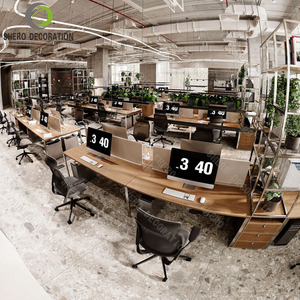 Escritorio de oficina de lujo personalizado, conjunto de muebles de oficina ejecutivos, estación de trabajo, muebles de oficina para decoración de oficina - Product Image 6