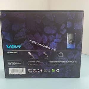 Vgr V-377 <span class=keywords><strong>Rasoio</strong></span> <span class=keywords><strong>Elettrico</strong></span> Blu <span class=keywords><strong>Professionale</strong></span> da Uomo Ricaricabile - Product Image 2