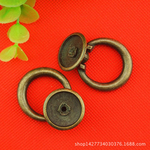 Qinggu Ring Furniture Handle Zinc Alloy B45 Drawer Traditional Durable - Product Image 4