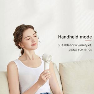 พัดลมตั้งโต๊ะแบบพกพาขนาดเล็ก แบตเตอรี่ชาร์จได้ 2000 มิลลิแอมป์ ยี่ห้อ Factory Ice - Product Image 3