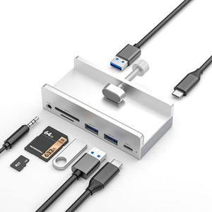 6-IN-1 คลิปสีดำ 5Gbps <span class=keywords><strong>USB</strong></span> 3.0 HUB อลูมิเนียมอัลลอยด์ภายนอกอะแดปเตอร์แยก <span class=keywords><strong>USB</strong></span> หลายช่องสำหรับแล็ปท็อปเดสก์ท็อปพร้อม<span class=keywords><strong>การ</strong></span>์ด TF - Product Image 5