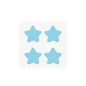 Dotdot 4 puntos forma estrella amarilla acné <span class=keywords><strong>Starface</strong></span> translúcido hidrocoloide espinillas parche Arco Iris - Product Image 5