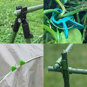 Clips de jardinage Clips en plastique pour plantes pour le soutien de la vigne Attaches de tomates et formation des plantes Réutilisables et résistants aux intempéries - Product Image 5