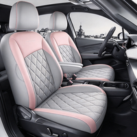 Housse de siège de voiture en cuir diamantée entièrement couvrante, durable et confortable, personnalisée OEM, ensemble complet pour Volkswagen ID.3 2019-2025