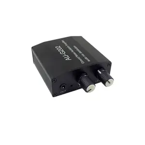 AU-G202 Ground Loop Noise Isolator Audiomixer Met 2 Ingangen 2 Uitgangen Voor Pc Ns Ps Spelconsoles