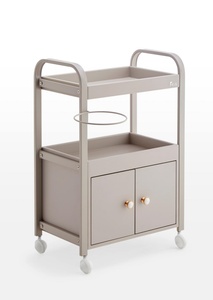 Carrito de Salón de Belleza Multifuncional Moderno y Removible con 4 Ruedas para Peluquería, Manicura, Baño, de Luxmars - Product Image 6