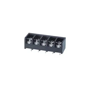 Kls 마운트 구멍 6.35mm 7.62mm 8.25mm 8.5mm 9.50mm 10mm 11mm 11.1mm 13mm 300v 15A pcb 장벽 터미널 블록