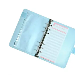 Professional Manufacturer Notebook Ring Binder Multi-Colored A4/A5/A6/B5 Loose Leaf Binder Notebook