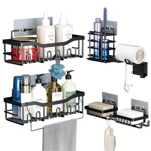 Stainless Steel Soap Holder Bathroom Accessories <b>Shower</b> Caddy Storage Rack Wall Bathroom Shelves Adhesive Bathroom Toilet Holder - Product Image 6