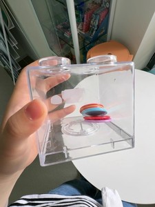 Bloques de Construcción para Niños, Alcancía con Forma de Bloques, PS Transparente, Colorido, Educación Temprana, Matemáticas, Juguete de Lógica Cognitiva, Alcancía para Ahorrar Dinero - Product Image 6