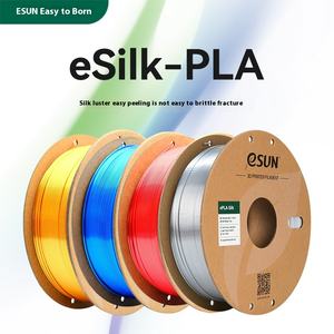 <span class=keywords><strong>ESUN</strong></span> 1KG 1.75mm PLA Soie Métal Imitation Arc-En-Ciel Gradient FDM Nylon Filament D'imprimante 3D Compatible Aurora Ersun Anycubic - Product Image 2