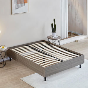Cama Doble Tamaño <span class=keywords><strong>Queen</strong></span> King con Cabecera de Madera, Diseño de Cama <span class=keywords><strong>Queen</strong></span> - Product Image 2