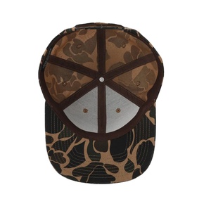 Haute Qualité Non Structuré Noir Rétro Camo Snapback Cap 6 Panneau Chapeau Personnalisé Brodé Gorras Hommes En Gros Casquettes De Camionneur - Product Image 2