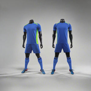 Benutzer definierte Fußball uniform Trikot Set Sportswear mit automat isierter Schneid technik OEM Supply Verfügbar Fußball trikot - Product Image 3
