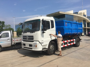 <span class=keywords><strong>Camion</strong></span> à ordures à bras articulé DONGFENG 4*2 Tianjin - Product Image 2
