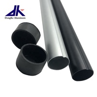 Poteau télescopique de bâche de camping en aluminium personnalisé de 2400mm avec tige de support de tente de poteaux Pro Flip Lock