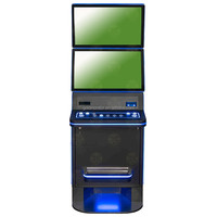Mesin Game Arcade Vertikal 27'' USA Hot Sale dengan Tombol Tekan, Akseptor Uang, Papan Fusion 5, dan Perangkat Lunak Game Skill Online