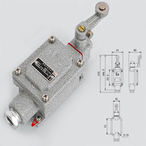 Interrupteur de fin de course momentané CNC <span class=keywords><strong>laser</strong></span> plasma, tête rotative, courant maximal 10A, contrôleur tactile en cuivre, automatisation industrielle - Product Image 5