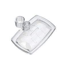 Nouveau design moderne, support mural coulissant en acier inoxydable pour savon, finition chromée, avec tête en plastique, pour kits de douche d'appartement