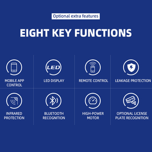 <span class=keywords><strong>Prix</strong></span> d'usine <span class=keywords><strong>barrière</strong></span> de circulation routière rétractable en aluminium clôture porte en porte-à-faux porte <span class=keywords><strong>électrique</strong></span> pour l'hôtel - Product Image 2