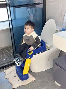 Siège de toilette pour <span class=keywords><strong>bébé</strong></span> 3 en 1 avec échelle et <span class=keywords><strong>chaise</strong></span> de propreté amovible, marchepied pliant - Product Image 3