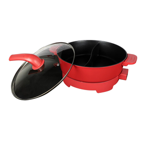 Sartenes Eléctricas al por Mayor con Tapa de Vidrio Templado, Multifuncionales, para Cocinar en Casa, Ahorro de Energía, para Hogares - Product Image 1