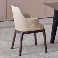 Table à manger incurvée réglable moderne FC-5407 avec pieds en métal pour bureau à domicile et salle à manger