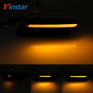 Aftersale LED tín hiệu lần lượt Side Marker nổi <span class=keywords><strong>flasher</strong></span> chỉ số Fender ánh sáng đèn bóng đèn cho Mini Cooper F55 F56 F57 2021 - Product Image 6
