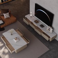 Chine Usine Tables Basses et Meuble Tv Ensemble Armoire Tv Moderne Ensemble Salon Meuble Tv Cabinet
