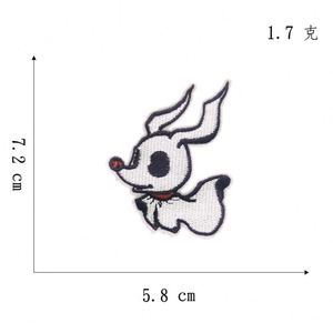 NEW Iron on Embroidery Bloodcurdling Style Skull Patch for Clothes Bag Decoration - Product Image 6