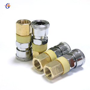 Grummanium Quick Connect Connector Zinc Alloy <b>Plug</b> For Welding Robot Wire Feed Guide Tube GL-20190729 - Product Image 3